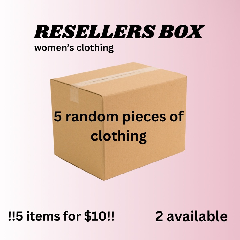 RESELLERS BOX/ AMAZING VALUE